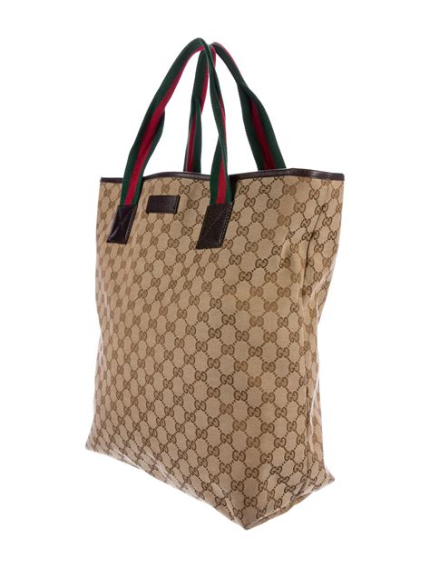 selling gucci bag on the realreal|genuine gucci tote.